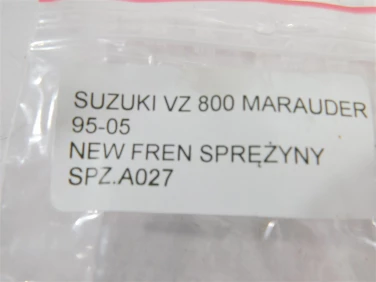 SprzĘgŁo napĘd suzuki vz 800 marauder 95-05 new fren sprĘŻyny