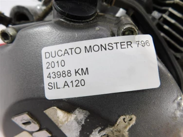 Silnik engine ducati monster 796 2010 43988km