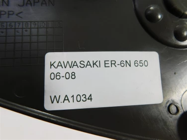 Plastik wypeŁnienie owiewka kawasaki er-6n 650 06-08