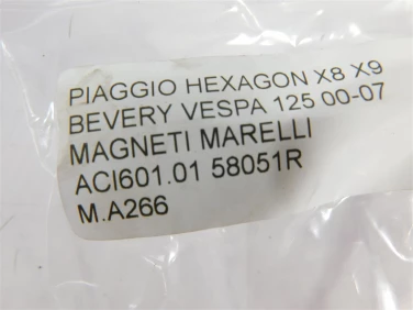 ModuŁ komputer sterownik piaggio hexagon x8 x9 bevery vespa 125 00-07 magneti marelli aci601.01.5805r