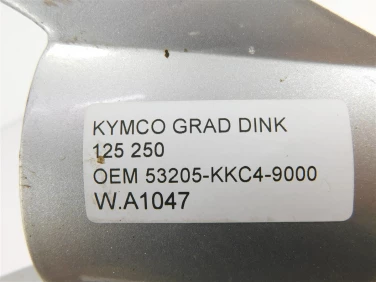 Plastik wypeŁnienie owiewka kymco grand dink 125 250 oem 53205-kkc4-9000
