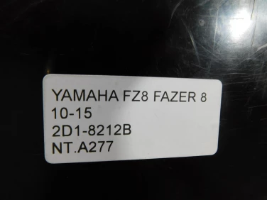 Nadkole bŁotnik tyŁ plastik yamaha fz8 fazer 8 10-15 2d1-8212b