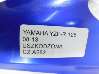 Czacha czasza owiewka przÓd yamaha yzf-r 125 08-13 uszkodzona