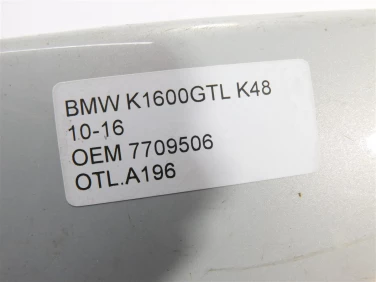 Ogon owiewka tyŁ lewy bmw k1600gtl k48 10-16 oem 7709506