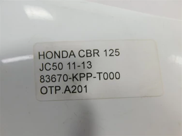 Ogon owiewka tyŁ prawy honda cbr 125 jc50 11-13 83670-kpp-t000