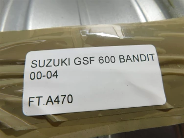 Felga koŁo tyŁ suzuki gsf 600 bandit 00-04