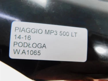 Plastik wypeŁnienie owiewka piaggio mp3 500 lt 14-16 podŁoga
