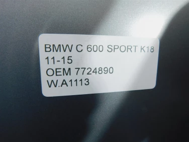 Plastik wypeŁnienie owiewka bmw c 600 sport k18 11-15 oem 7724890