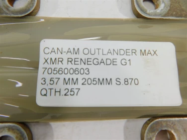 Tarcza hamulec can-am outlander max xmr renegade g1 705600603 3.57mm 205mm