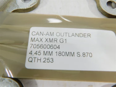 Tarcza hamulec can-am outlander ,ax xmr g1 70560064 4.45mm 180mm