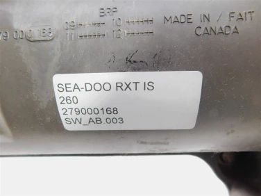 Airbox sea-doo rxt is 260 279000168