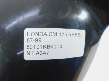 Nadkole bŁotnik tyŁ plastik honda cm 125 rebel 87-99 80101kb4000