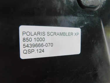 StopieŃ podnÓŻek prawy polaris scrambler xp 850 1000 5439666-070