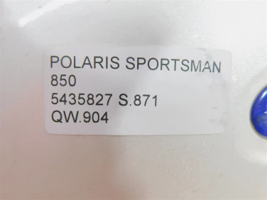 WypeŁnienie plastik polaris sportsman 850 xp 5435827