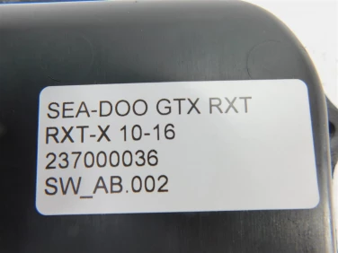 Airbox sea-doo gxt rxt rxt-x 10-16 237000036