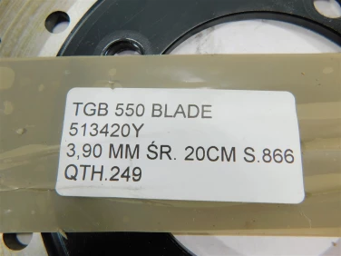 Tarcza hamulec tgb 550 blade 513420y 3.90mm Śr. 20cm