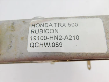 ChŁodnica wody wodna honda trx 500 rubicon 19100-hn2-a210