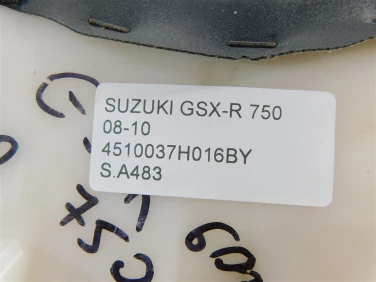 Siedzenie kanapa fotel suzuki gsx-r 750 08-10 4510037h016by
