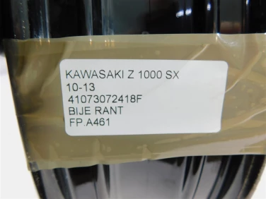 Felga koŁo przÓd kawasaki z1000sx 10-13 41073072418f bije rant