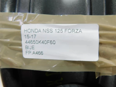 Felga koŁo przÓd honda nss 125 forza 15-17 44650k40f60 bije