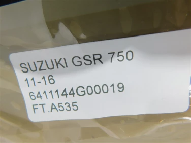 Felga koŁo tyŁ suzuki gsr 750 11-16 6411144g00019