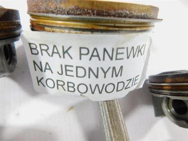 WaŁ korbowy yamaha fz6 600 fazer 04-09 5sl114110000 brak panewki na jednym korbowodzie