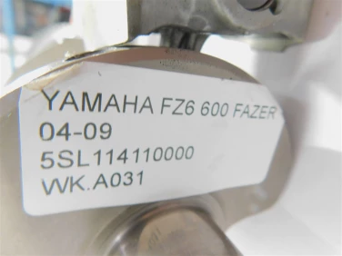 WaŁ korbowy yamaha fz6 600 fazer 04-09 5sl114110000 brak panewki na jednym korbowodzie