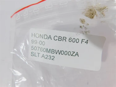 Set podnÓŻek lewy tyŁ honda cbr 600 f4 99-00 50760mbw000za