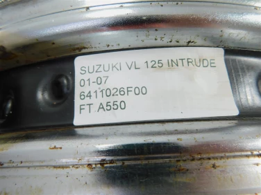 Felga koŁo tyŁ suzuki vl 125 intruder 01-07 6411026f00