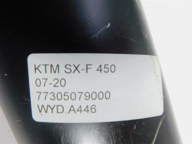 Wydech koŃcowy tŁumik ktm sx-f 450 07-20 77305079000