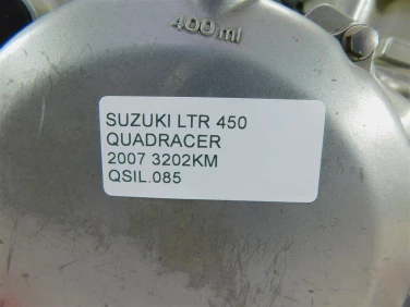 Silnik engine suzuki ltr 450 quadracer 2007 3202 km
