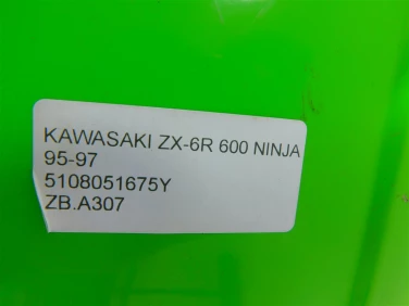 Zbiornik paliwa bak kawasaki zx-6r 600 ninja 95-97 5108051675y
