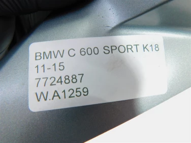 Plastik wypeŁnienie owiewka bmw c600 sport k18 11-15 7724887