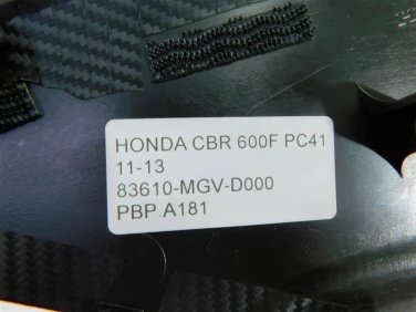 Pokrywa bok boczna prawa honda cbr 600 f pc41 11-13 83610-mgv-d000