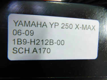 Schowek plastik yamaha yp 250 x-max 06-09 1b9-h212b-00