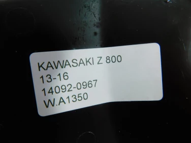 Plastik wypeŁnienie owiewka kawasaki z800 13-16 14092-0967