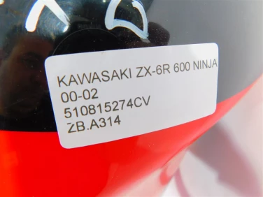 Zbiornik paliwa bak kawasaki zx-6r ninja 00-02 510815274cv