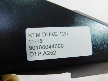Ogon owiewka tyŁ prawy ktm duke 125 11-16 90108044000