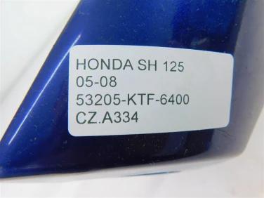Czacha czasza owiewka przÓd honda sh 125 05-08 53205-ktf-6400