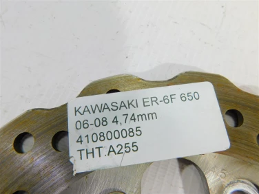 Tarcza hamulcowa tyŁ kawasaki er-6f 650 06-08 4,74mm 410800085