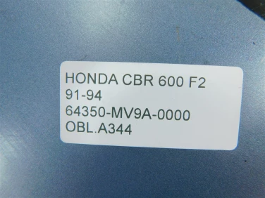 Owiewka bok boczna lewa honda cbr 600 f2 91-94 64350-mv9a-0000