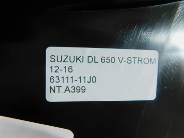Nadkole bŁotnik tyŁ plastik suzuki dl 650 v-strom 12-16 63111-11jo