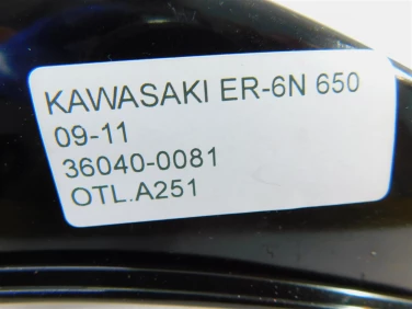 Ogon owiewka tyŁ lewy kawasaki er-6n 650 09-11 36040-0081