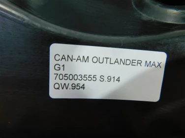 WypeŁnienie plastik can-am outlander max g1 705003555