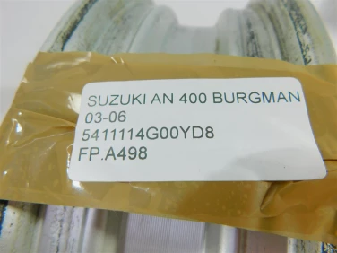 Felga koŁo przÓd suzuki an 400 burgman 03-06 5411114g00yd8