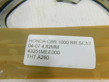 Tarcza hamulcowa tyŁ honda cbr 1000 rr sc57 04-07 4,82mm 43251mee000