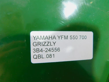 BŁotnik nadkole plastik yamaha yfm 550 700 grizzly 3b4-24556