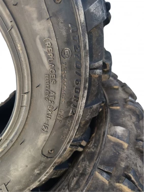 Opony quad atv komplet carlisle 25/11-12 25/8-12 badlands xtra