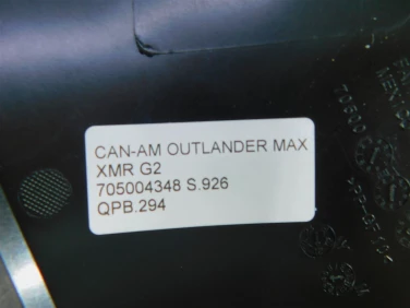 Plastik boczny owiewka can-am outlander max xmr g2 705004348