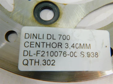 Tarcza hamulec dinli dl 700 centhor 3,4cmm dl-f210076-0c